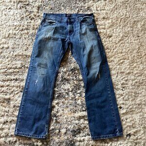 Adam Levine Jeans The Patriot Blue Denim Cotton Straight Leg Men’s 32x30